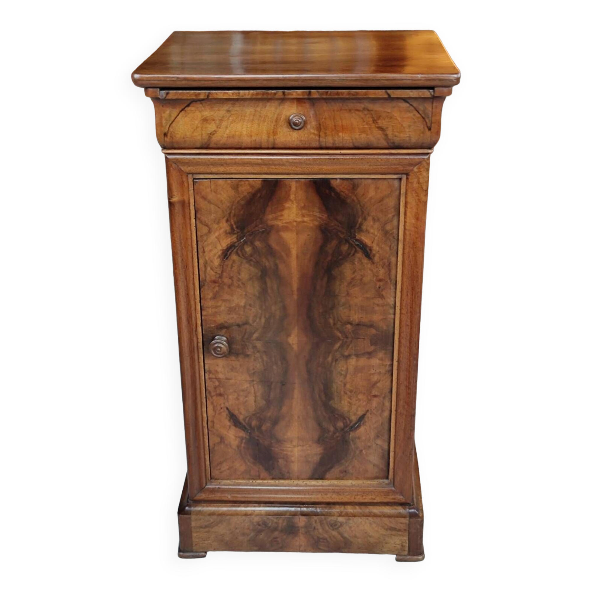 Old bedside furniture side table louis philippe