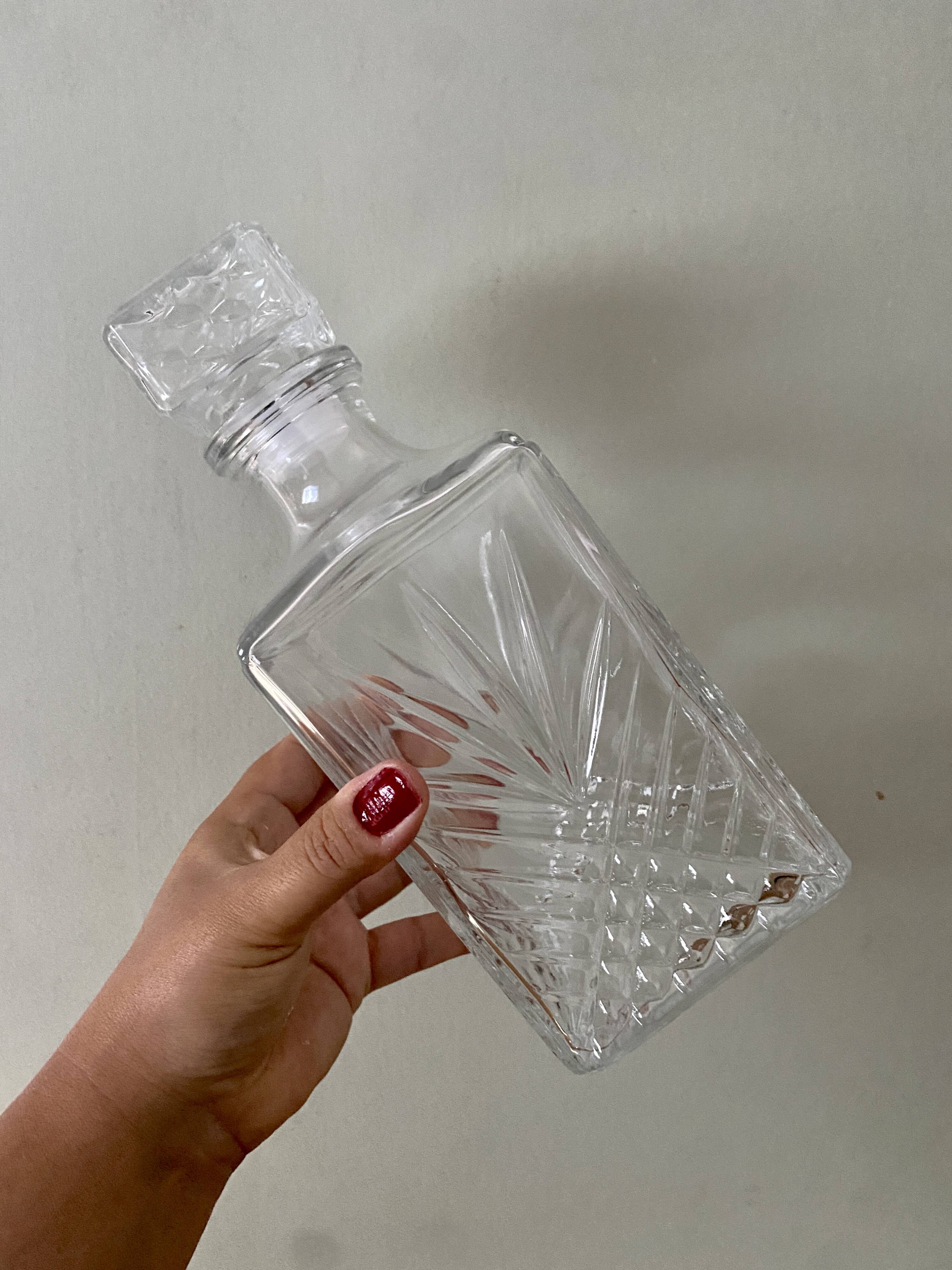 Vintage whiskey decanter