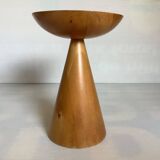 Scandinavian style wooden candle holder