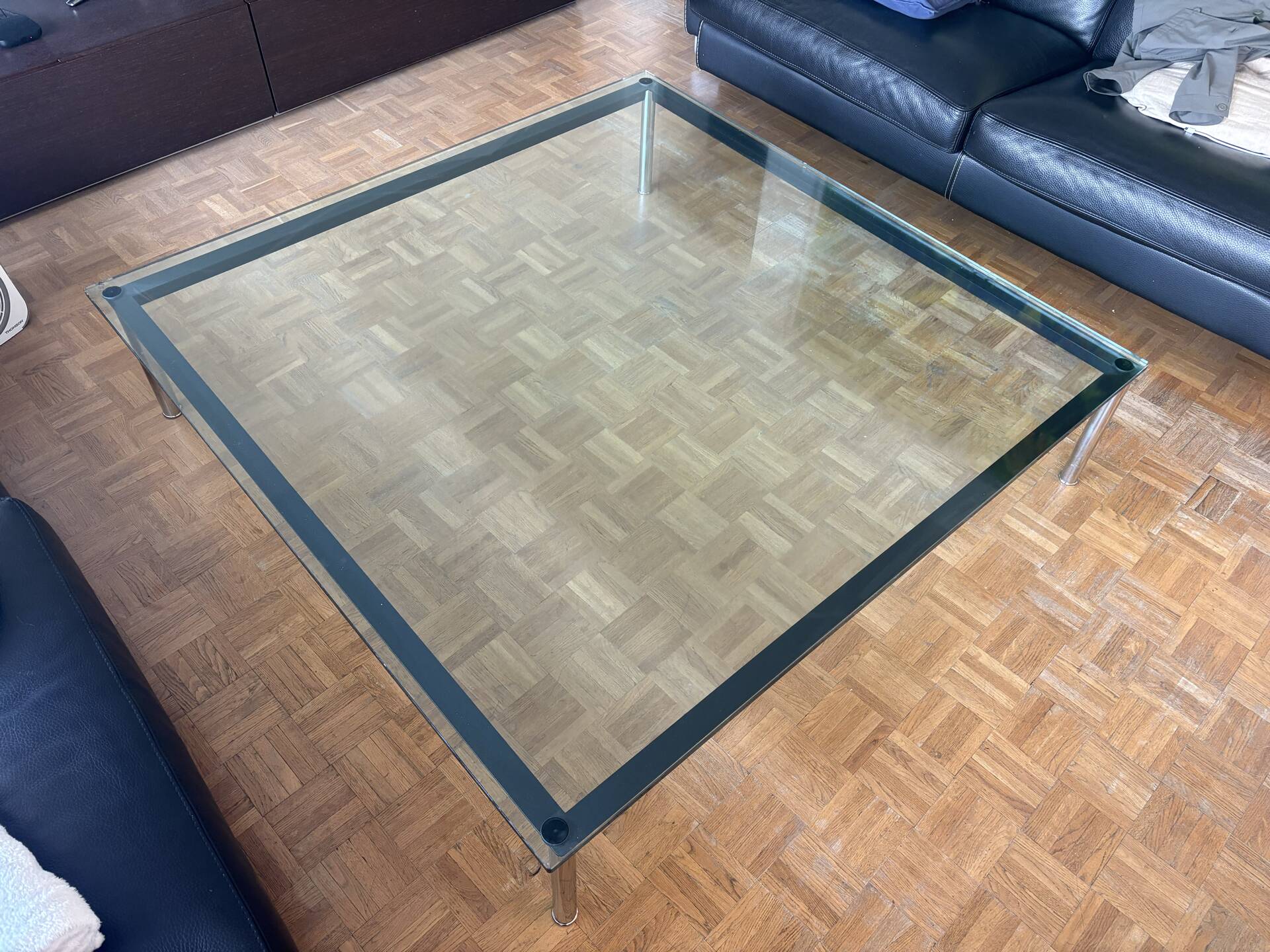 Table basse LC10 140x104 Le corbusier