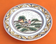 Polychrome ceramic plate Estrela De Conimbriga Portugal