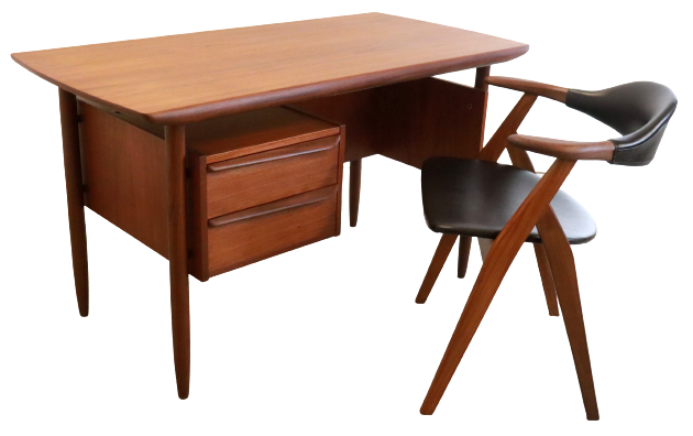 Dutch design vintage mid century propos hulmefa desk + chair