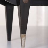 3-drawer varnished rosewood chest of drawers from the 60s