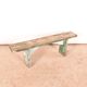 Banc en bois vintage