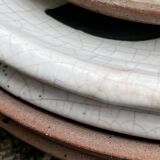 5 vintage handmade plates