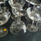 12 champagne glasses cristal Boch