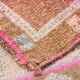 Handmade Wool İn Vintage Door Mat Rug