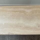 Table basse en travertin années 70