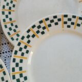 Flat plates Terre de fer Chantilly model