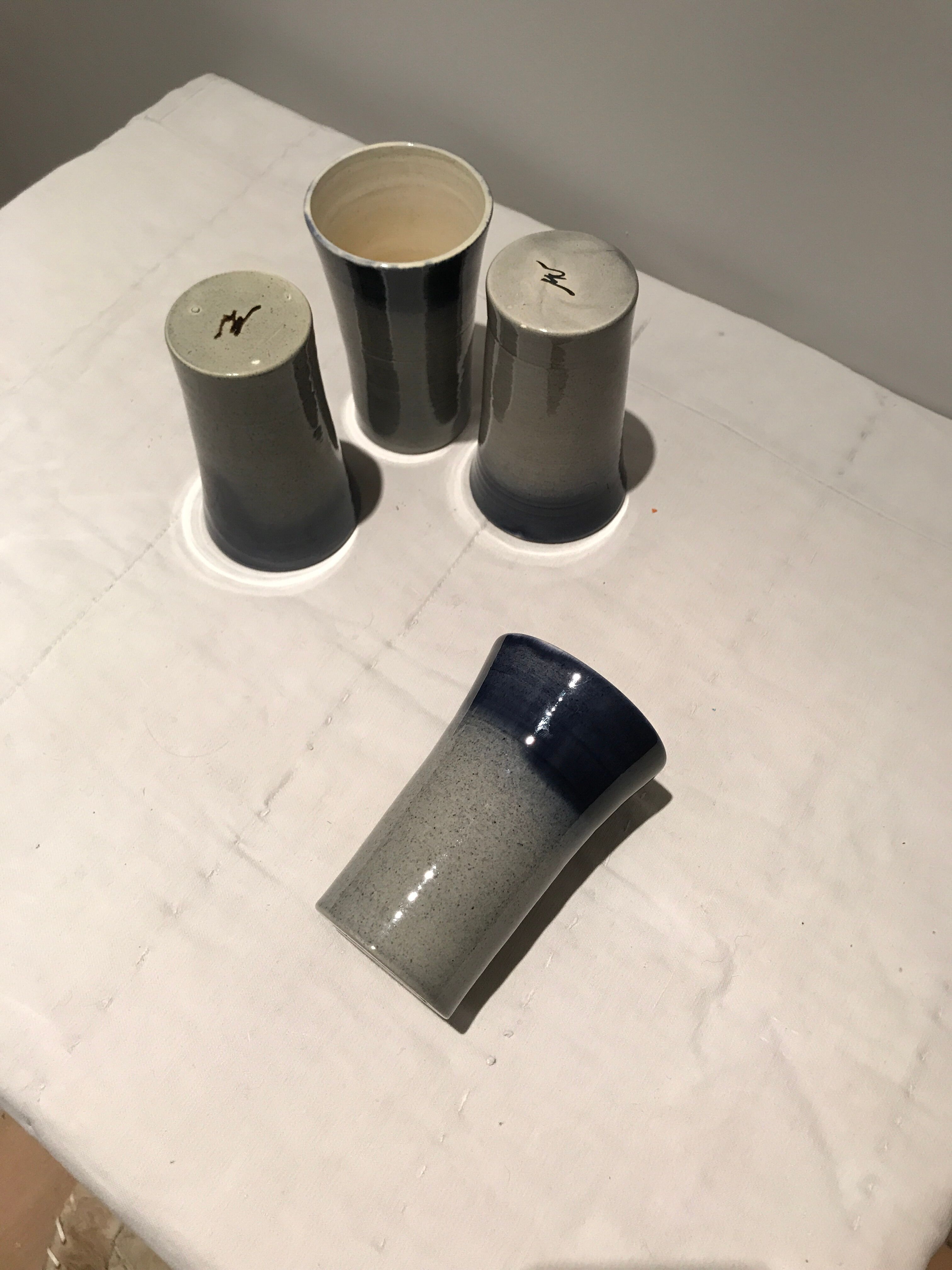Ensemble de 4 mugs tie and dye