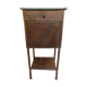 Table de nuit en métal