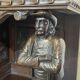Buffet Breton 2 corps début XXème en châtaignier richement sculpté