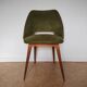 Furry barrel chair
