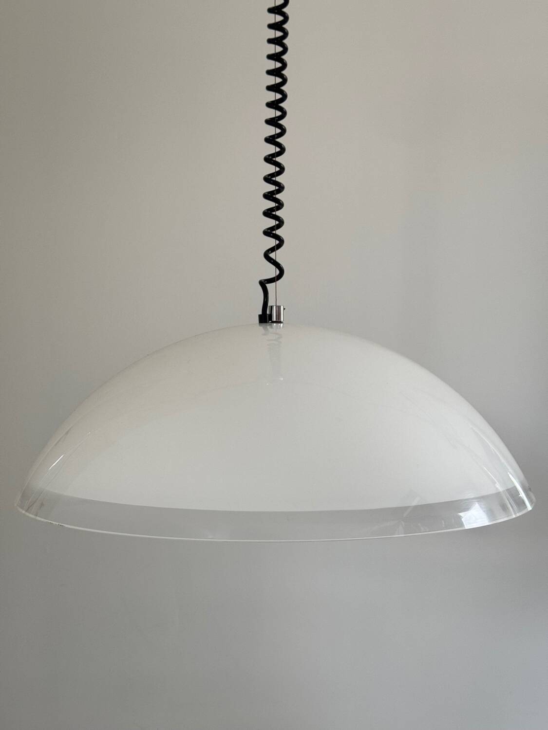 Suspension Chandelier Model Bella Design Franco Bresciani for iGuzzini Italy 1970