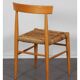 Set of 4 vintage wooden chairs produced by Krasna Jizba, 1960