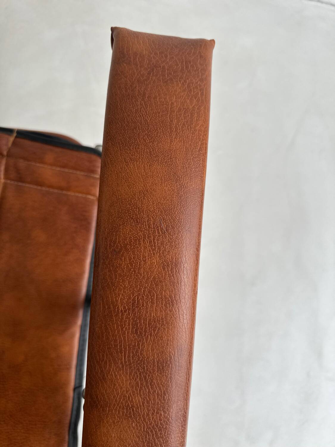 Authentic vintage reclining armchair