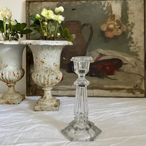 Bougeoir en cristal