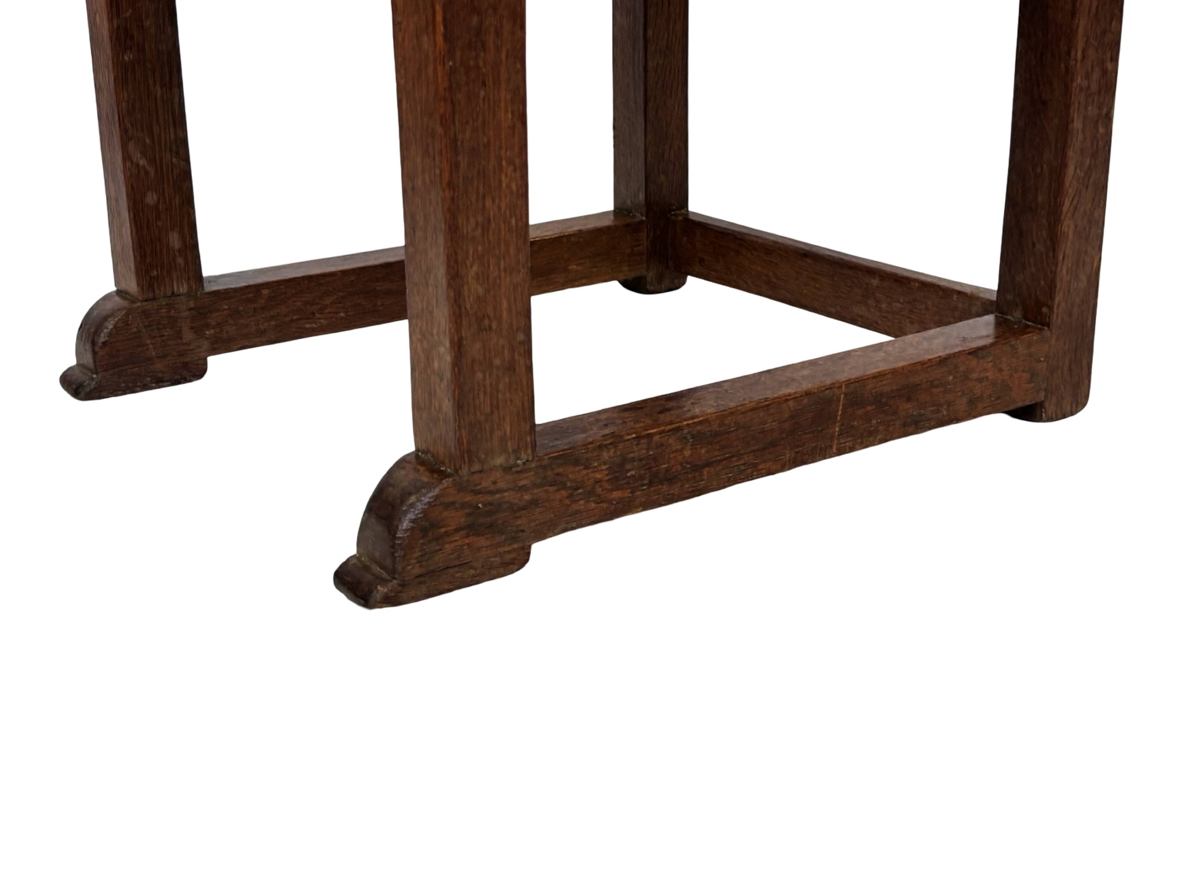 Art Deco High Back chair in oak minimalist design