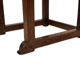 Art Deco High Back chair in oak minimalist design