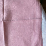 Set of 6 embroidered damask linen napkins