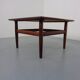 Rosewood coffee table by Grete Jalk for Glostrup, Denmark, 1960s.
