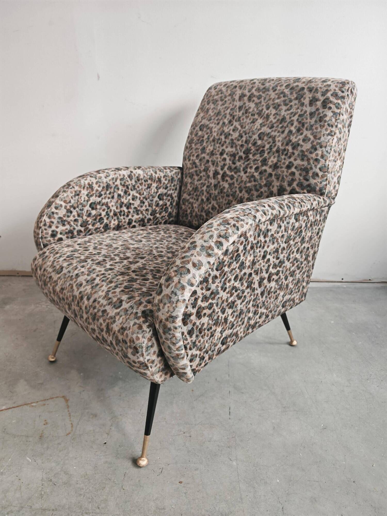 Pair of Mid Century Modern armchairs by Marco Zanuso from the 1950s.