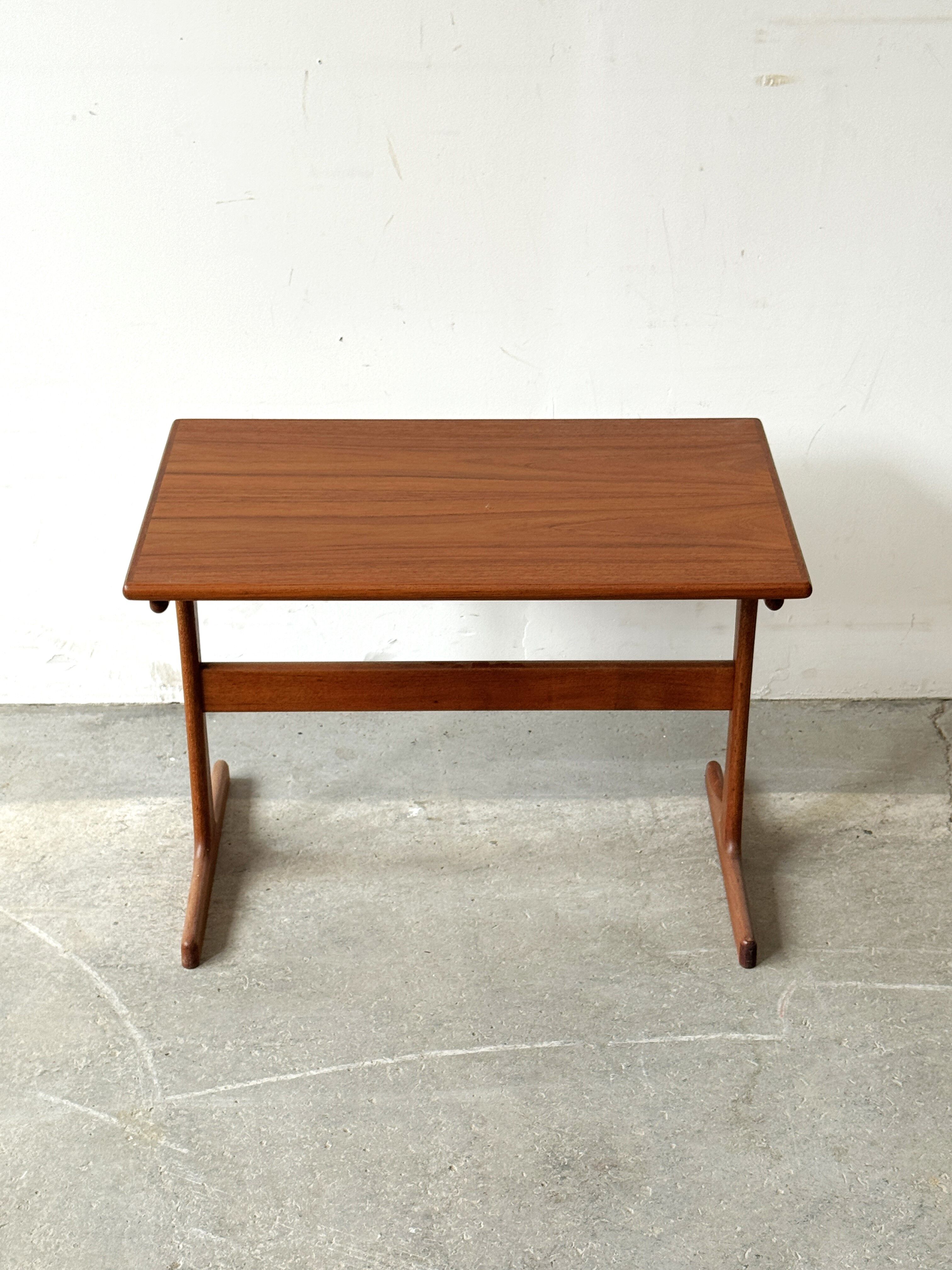 Teak Table, K. Kristiansen, Denmark 1960s, mid-century, vintage