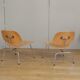 Pair of LCM chairs by Charles & Ray Eames, vitra edition