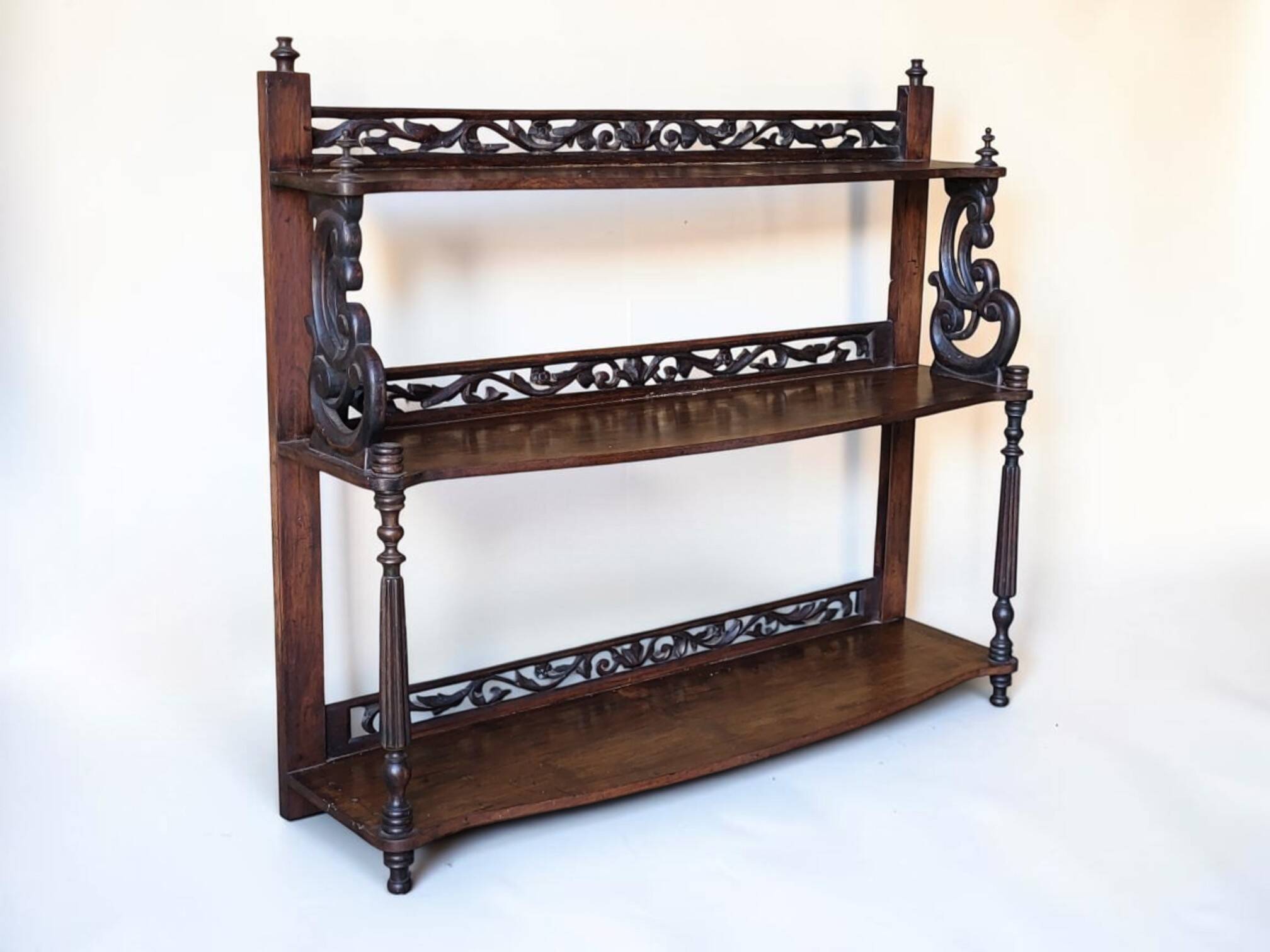 Mahogany shelf Napoleon III