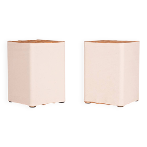 Benedict Mossolin paire - table 1970 lampe