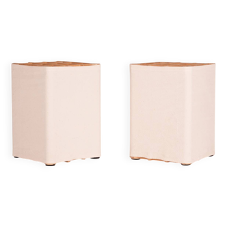 Benedict Mossolin pair of table lamps circa 1970