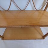 Set of bamboo shelves