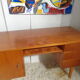 Vintage desk from the 60s light oak