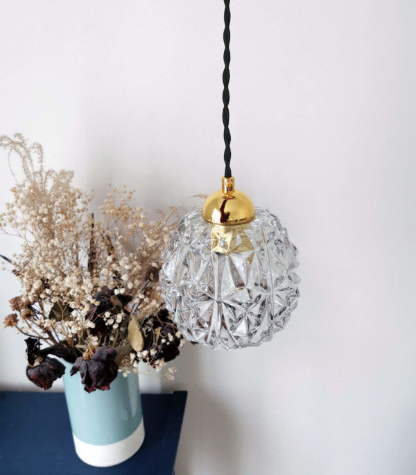 Faceted walking lamp