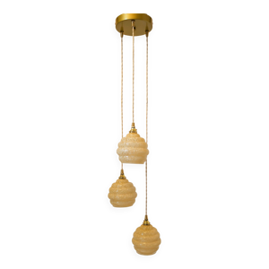 Lustre design vintage - jaune