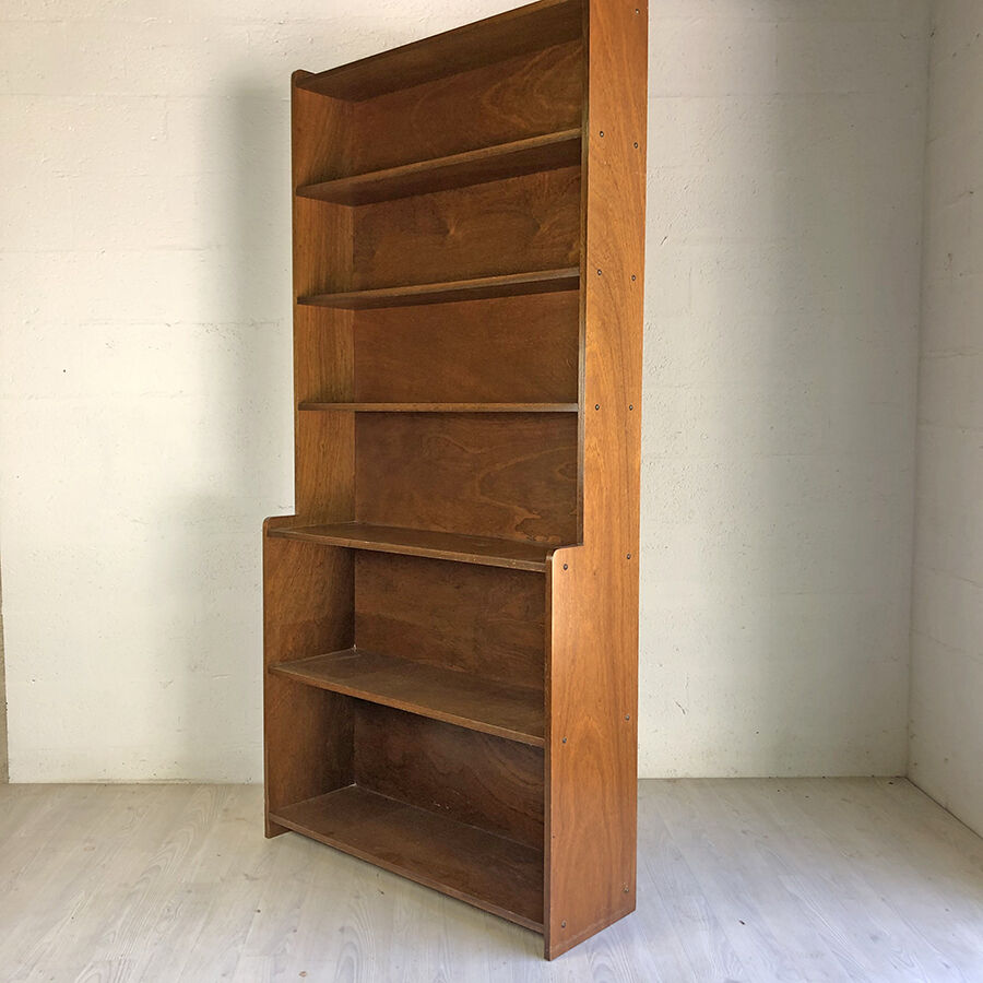 60's vintage scandinavian library