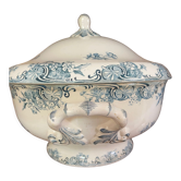 Vintage iron earth tureen