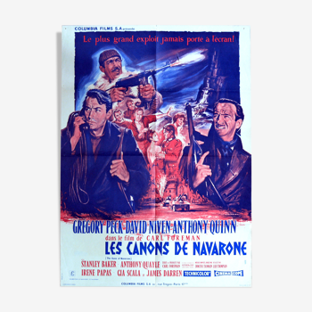 Original cinema poster "the canons of navarone"