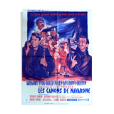 Original cinema poster "the canons of navarone"