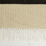 Handmade hemp runner rug 283x77 cm