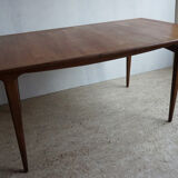 Louis van Teeffelen for Webe - Extendable teak dining table