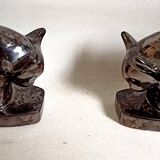 Pair of bookends 1960s Stylised Bull