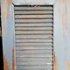 Lot 3 shutters door door carved painted patinated