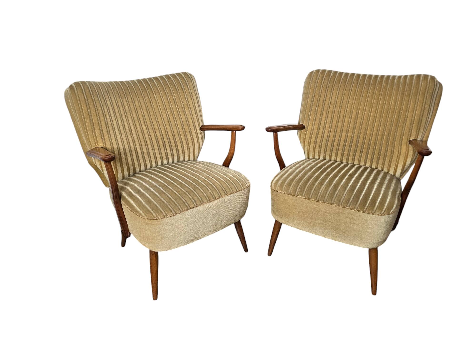 Paire de fauteuils cocktail