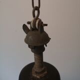 Vintage industrial hanging lamp "Reflector"