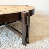 Vintage coffee table Roger capron