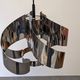 Spiral suspension Space age in chrome metal by Max Sauze, France 1970