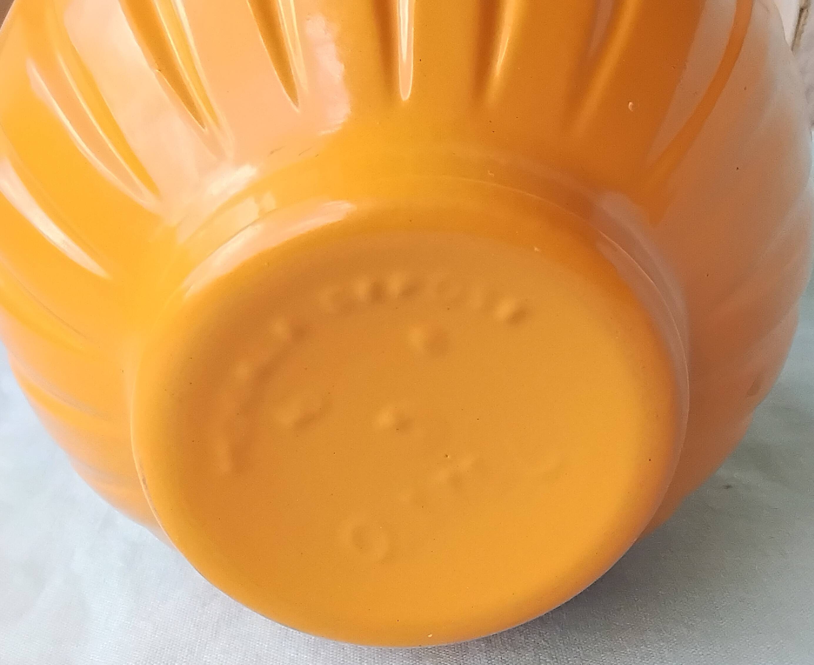 70's glass lamp