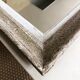 Stucco mirror
