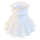 Globe tulips glass lampshade